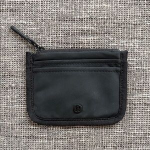 lululemon athletica Midnight Black Card Holder